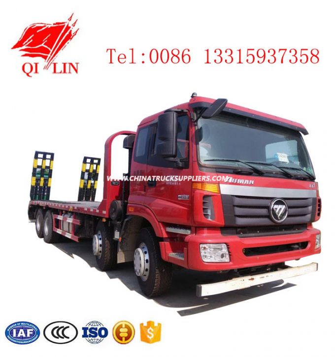 Foton Auman LHD 8X4 24 Tons Payload Lowbed Truck 