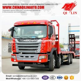 8X4 Tractor Head Excavator Transport 25 Tons Low Bed Truck