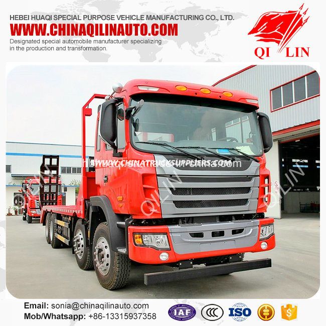 Widely Used 8*4 20 Ton - 30 Ton Low Bed Truck 