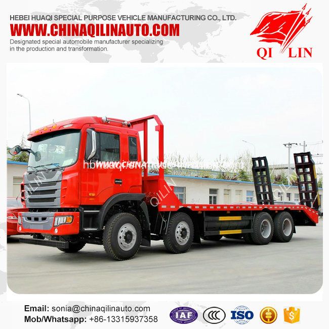 4 Axles 20 Tons Payload Utility Low Boy Truck 