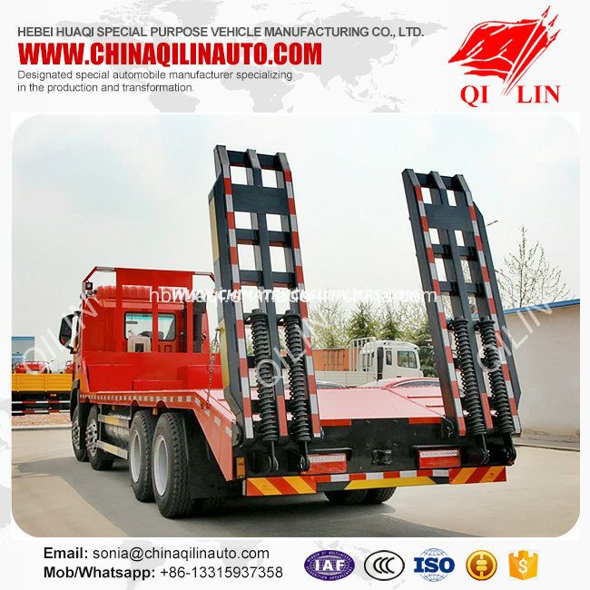 Customer Request Material 8X4 Drive Type Low Bed Truck 