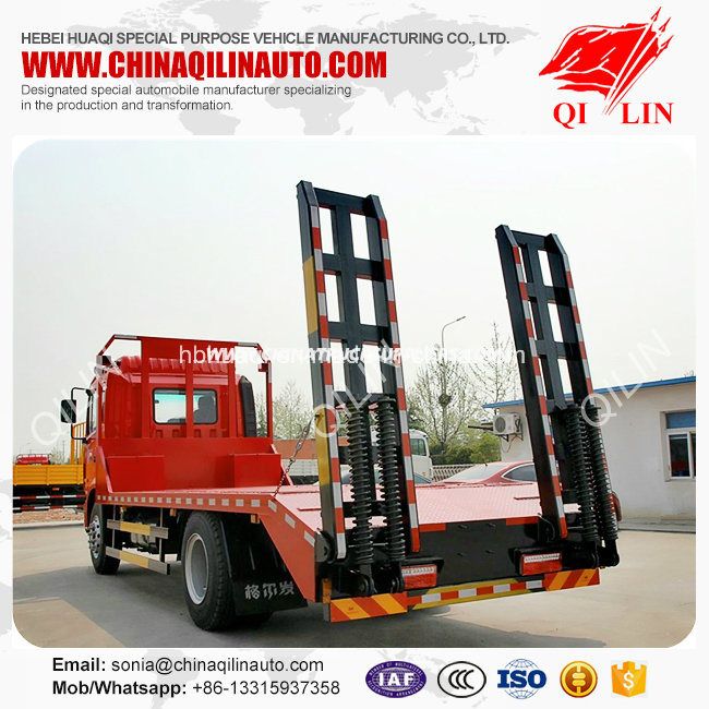 JAC 4X2 Rhd 200HP Equipment Transport Low Bed Truck 