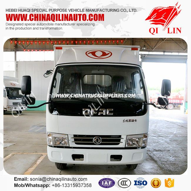 China 2.5 Tons Mini Van Truck with 2 Persons Cab 