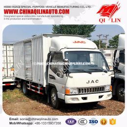 Double-Axle China Mini Van Truck with Side Door