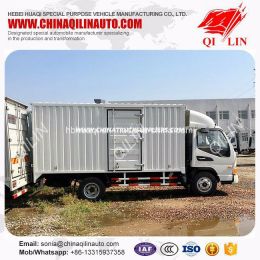 Displacement 3760ml Diesel Engine 4X2 Van Truck