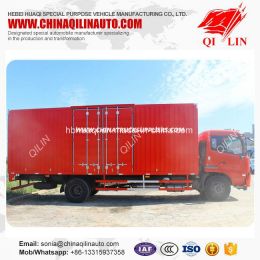 10 Meters Length Enclosed Box Cargo Truck with Air Conditioner