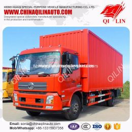 Dongfeng 10 Tons Food Storage Van Truck with 6 Tires