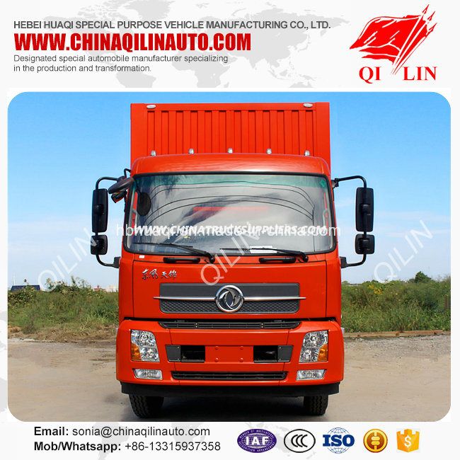 5.6 Meters Wheelbase 4X2 Middle Duty Container Box Truck 