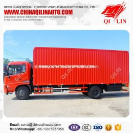 Dongfeng Tianjin 4X2 180HP 7 Tons Payload Box Cargo Truck