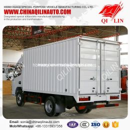 4X2 Drive Form Wheelbase 2800mm Mini Van Cargo Truck