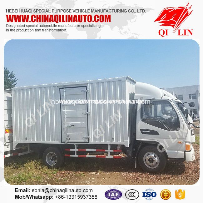 6m Length Express Delivery Cargo Van Truck 