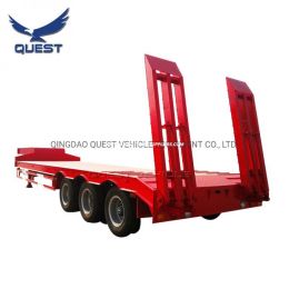 3axle Drop Deck Trailer Heavy Duty Low Bed Truck Trailer Lowbed