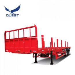 40 Feet Platform High Bed Trailers 40FT Flatbed Semi Trailer