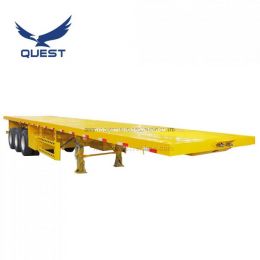 Quest 40feet 40FT Flatbed Container Cargo Truck Trailer for Sale