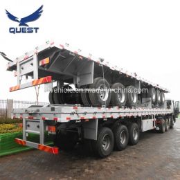 30ton 40feet Flatbed Semi-Trailer Flat Bed Container Trailer