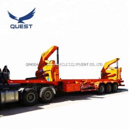 40FT Skeleton Side Loader Truck 3axle Sidelifting Container Semi Trailer