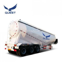 3 Axles 45m3 Silo Tanker Bulk Cement Semi Truck Trailer