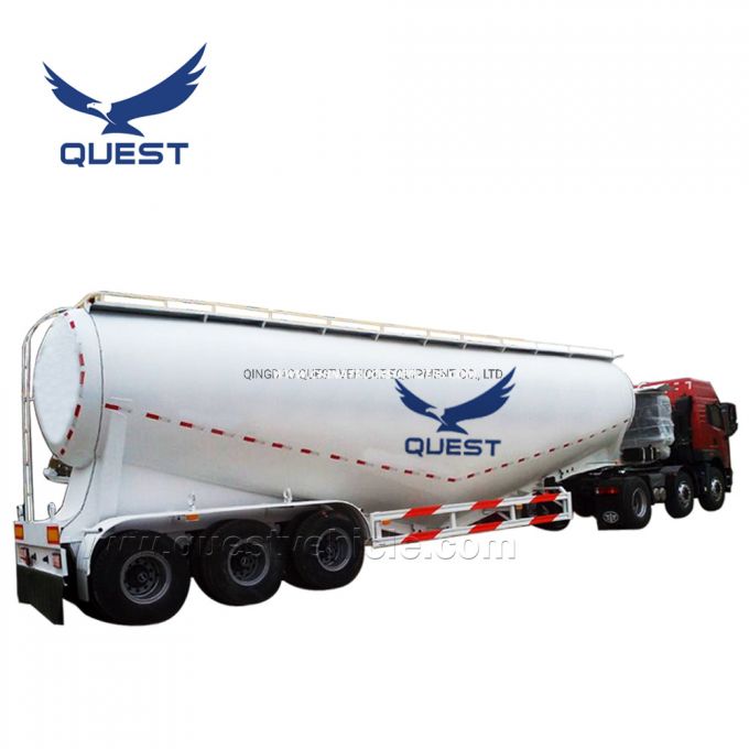 60cbm 70ton Dry Silo Bulker Bulk Cement Tank Semi Trailer 