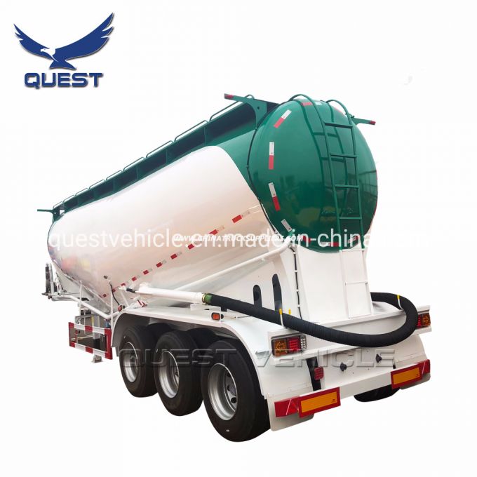45cbm 60 Tons 3 Axles Bulk Cement Tank Semi Trailer for Bolivia Images 1