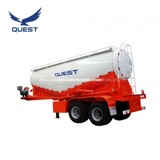 25cbm Low Density Powder Material Bulker Tanker Semi Truck Trailer 