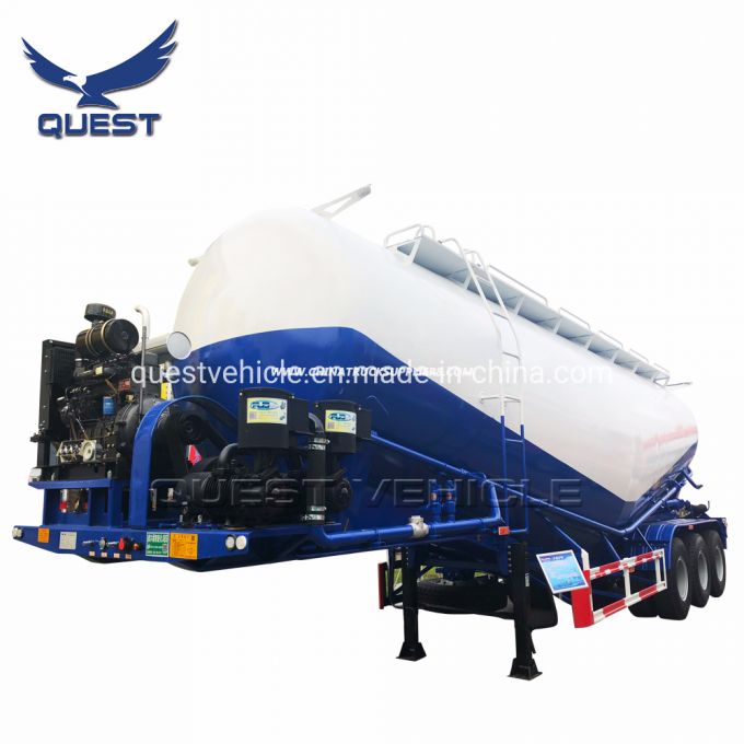 60 Tons 50cbm Bulk Cement Tanker Semi Trailer for Africa 