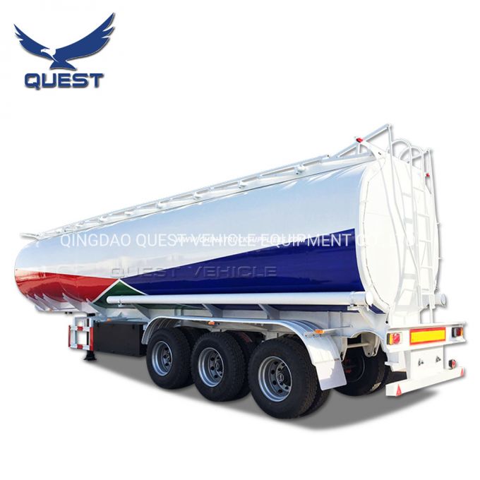 China Oil Water Truck 50000 Liters Fuel Tank Semi Trailer 