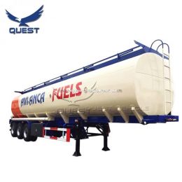 Palm Oil Transfer Tank Semi Trailers Fuel Oil Tanker Trailer