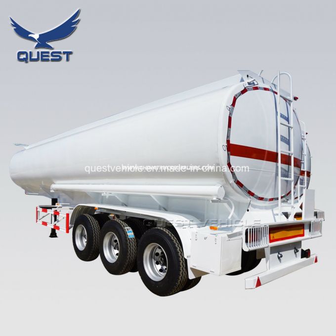 China Suppliers 45000L Fuel Diesel Crude Oil Tank Semi Trailer Images 1