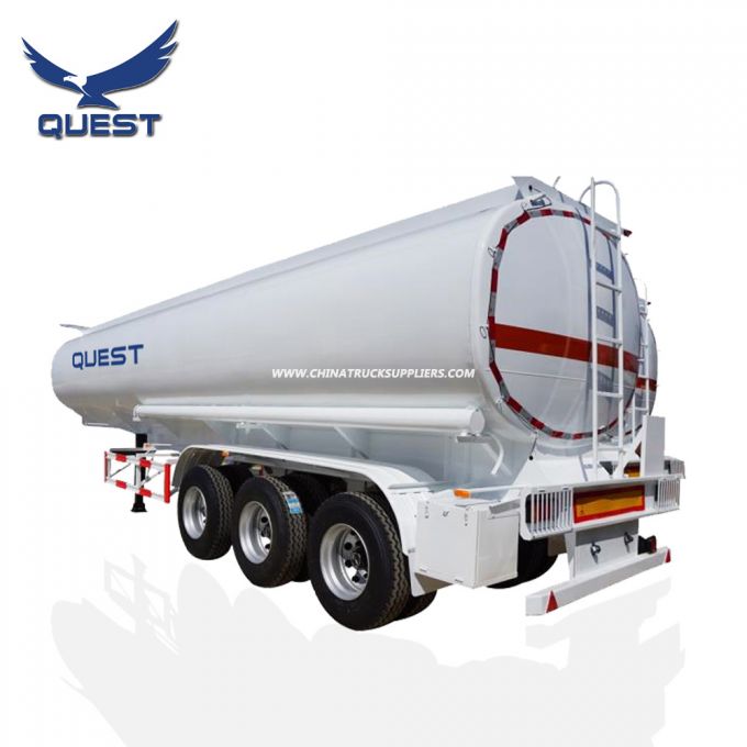 42000L Oil Tanker Semi Trailer Fuel Tank Truck Trailer 