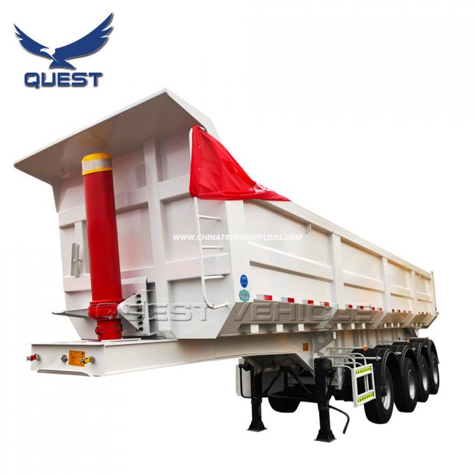 Breakstone Transport 4/5 Axles Dump Trailer, Tipper Semi Trailer Images 1