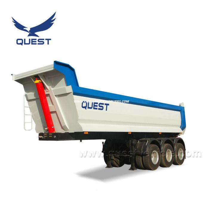 50 Tons U Shape Dump Semi Trailer Tipper Trailer Images 1
