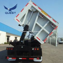 Quest Sand Gravel Transport Side Tipper Trailer Dump Truck Trailer
