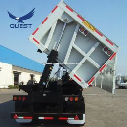 40cubic Meter Side Tipper Trailer Semi Dump Trailers Tipping Trailer