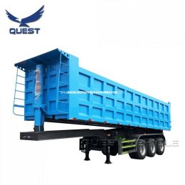 Heavy Duty 3-Axle 25cbm Dump Trailer End Tipper Semi Trailer