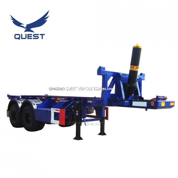 Quest 20FT Skeleton Container Rear Tipper Semi Trailer 