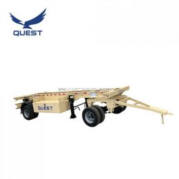 Quest 2axle 20FT Full Truck Drawbar Trailer Container Dolly Trailer