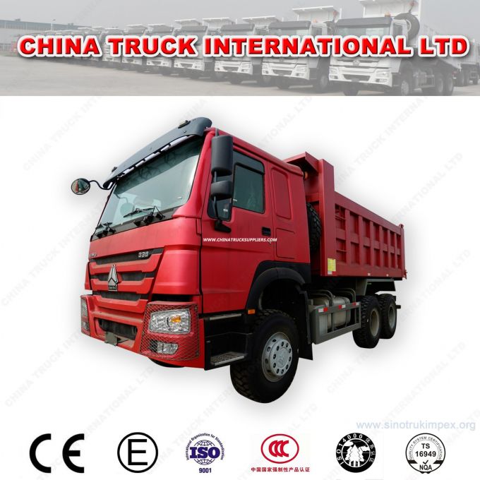 Ethiopia Truck Sinotruk HOWO 30 Tons 371 6X4 Brand New and Used Tipper Truck Dump Trucks 