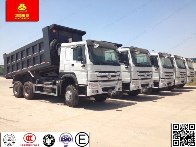 China Exported Sinotruk HOWO Euro 2 Tipper Truck Dumper Truck 