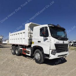 Right Hand Drive Air-Seat HOWO A7 20cbm Dump Truck for Fiji