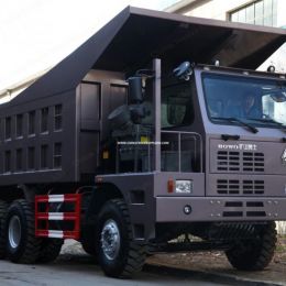 HOWO 6X4 70 Ton Super Heavy Duty Mining Dump / Tipper Truck