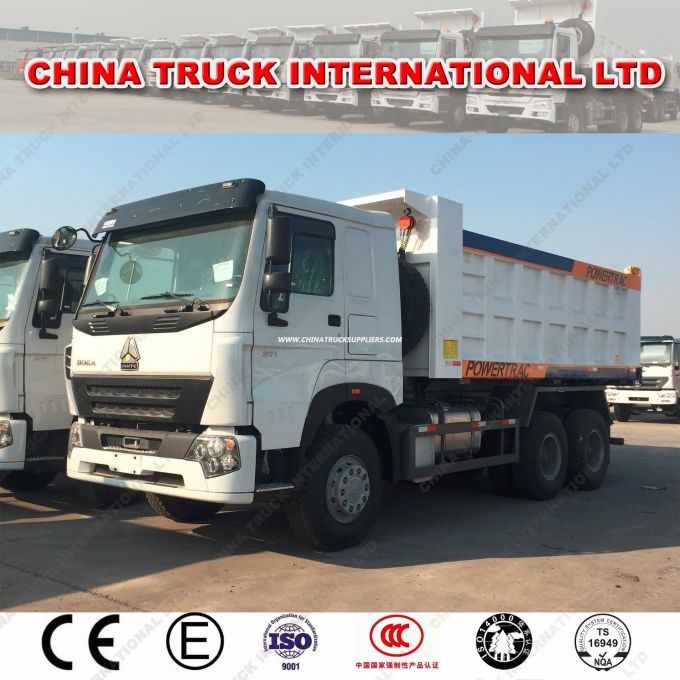 Sinotruk HOWO A7 10wheel Tipper/Dump Truck for Transportation 