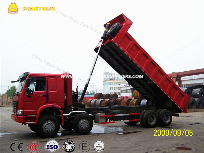 Sinotruk HOWO A7 8X4 Heavy Duty Tipper Truck 