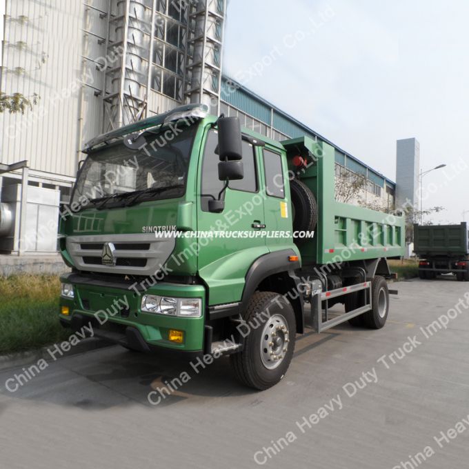 Sinotruk 4X2 7 Tons Light Truck Light Duty Dump Truck 