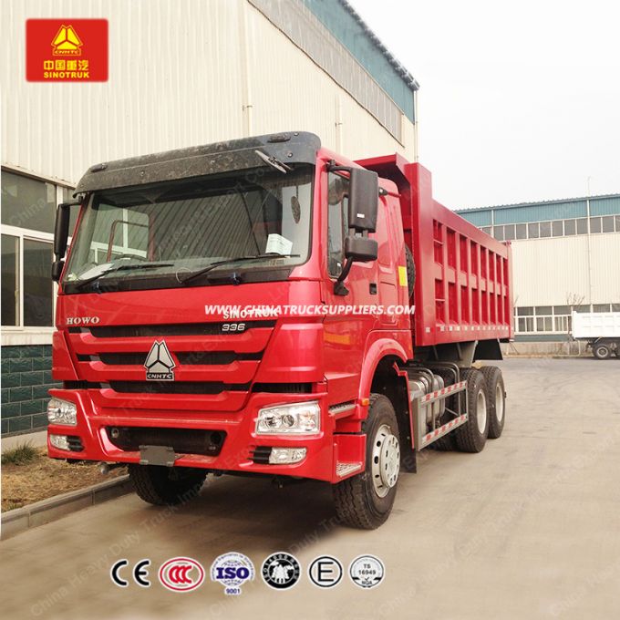 Construction/Mining Machinery 336HP Sinotruk HOWO 6X4 30t Dump/Tipper Truck 