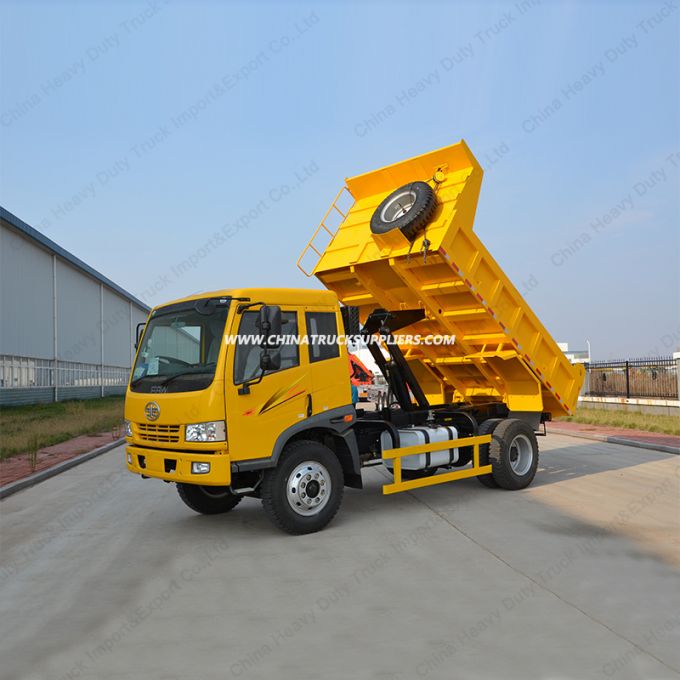 FAW 4X2 Light Dump Truck Tipper Truck for Sale 