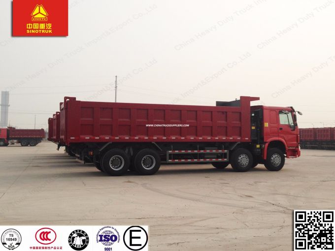 8X4 40 Tons Heavy Duty Truck HOWO Dump Truck 