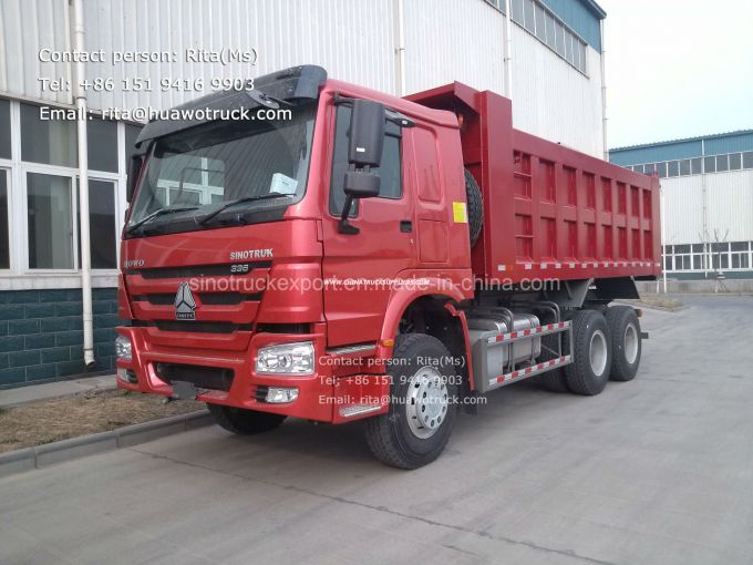 6*4 336HP 371HP HOWO Dump Truck 