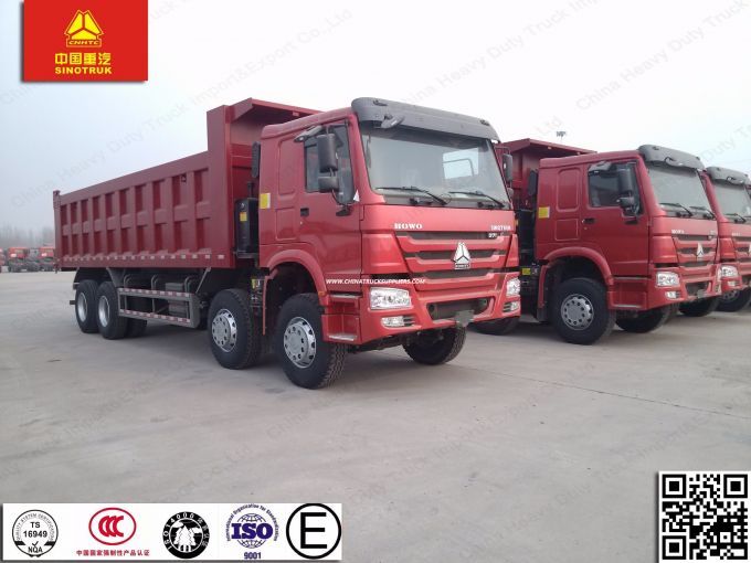 Sinotruk HOWO 8X4 Tipper/12wheels Dump Truck for Sale 