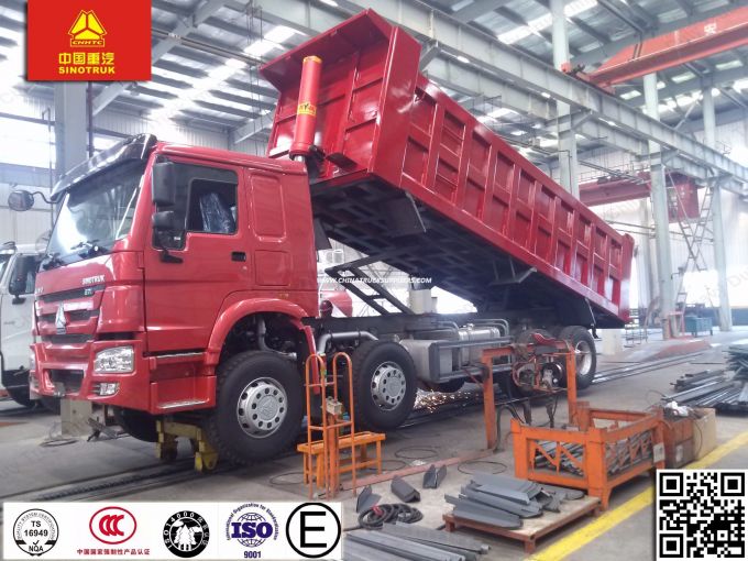 Chinese Sinotruk HOWO 8X4 371HP Good Quality Dump Truck 