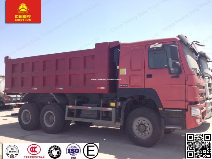 10 Wheel China 40 Ton Tri-Ring Sitom 6X4 Mining Dump Tipper Truck 